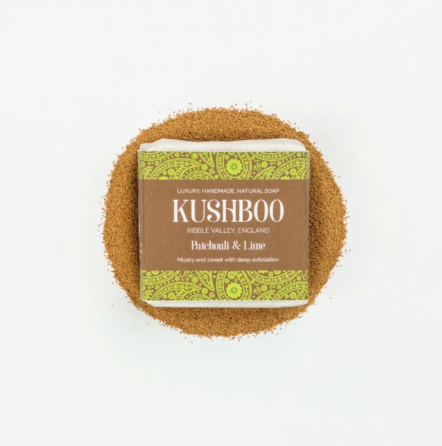 Patchouli & Lime Exfoliating Natural Soap - Smooth & Moisturise