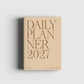 Cozy Planner 2027 – Latte Brown