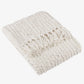 Arvo Woven Tasseled Throw - Natural