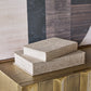 Beige Set of 2 Book Boxes
