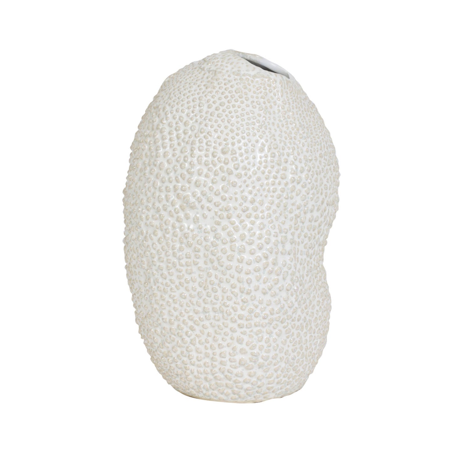 Kyana Cream & White Vase 28cm