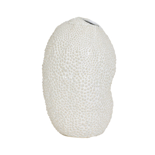 Kyana Cream & White Vase 28cm
