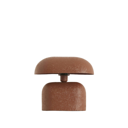 Thea Matte Dark Orange Table Lamp