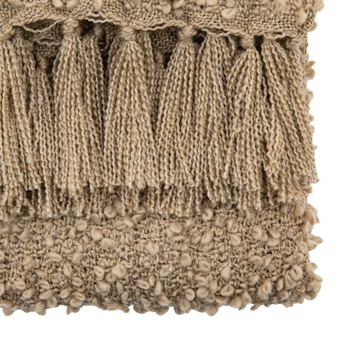 Boucle Throw - Putty