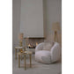 Natural Boucle Feather Filled Cushion 45x45cm