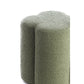 Nalani Boucle Footstool - Dark Green