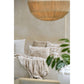 Biscuit and Cream Feather Filled Cushion 45x45cm