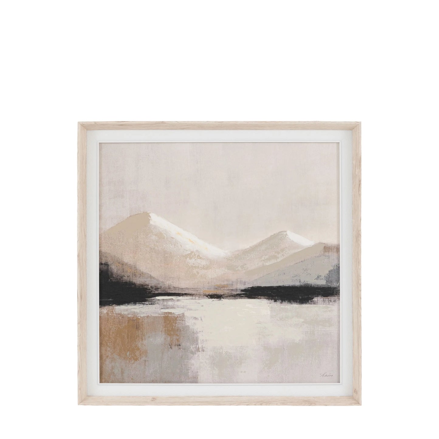 Beyond The Pale Framed Canvas 920x60x920mm