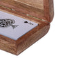 Pryce Mango Wood Box with Cards