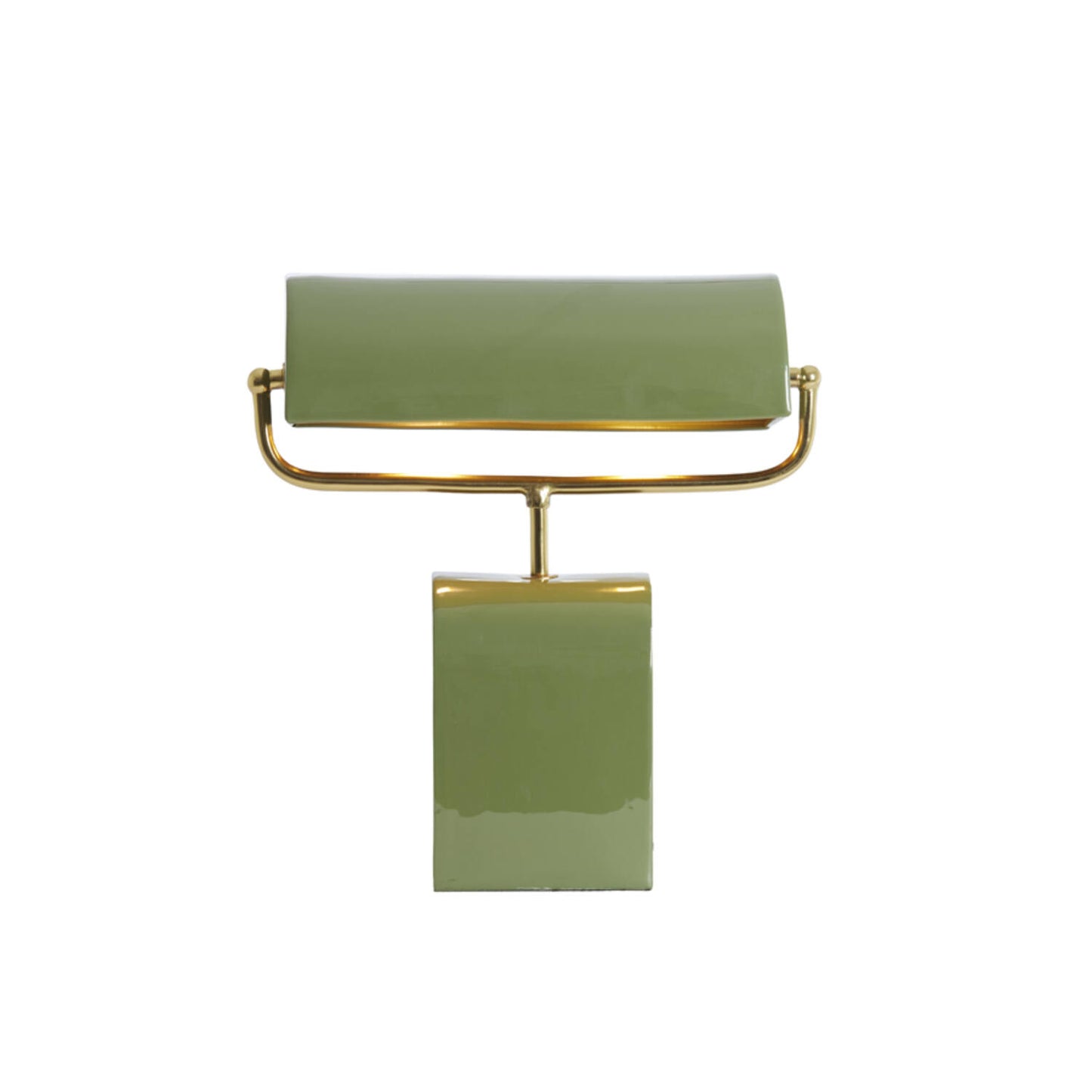 Ardona Light Green & Gold Table Lamp