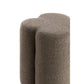 Nalani Boucle Footstool - Dark Brown