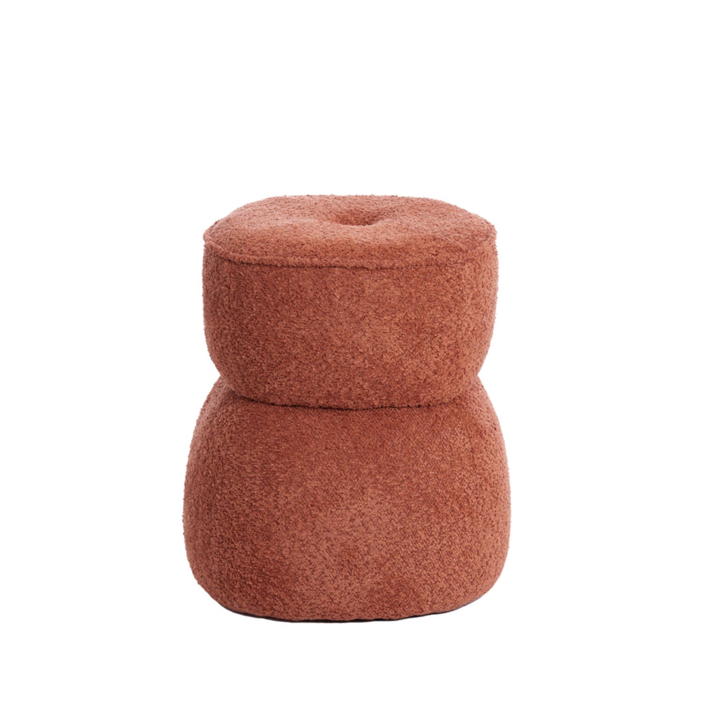 Leyla Terracotta Footstool