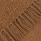 Candar Textured Boucle Throw - Ginger