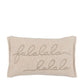 Deco Lux Falalala Embroidered Cushion 50x30cm