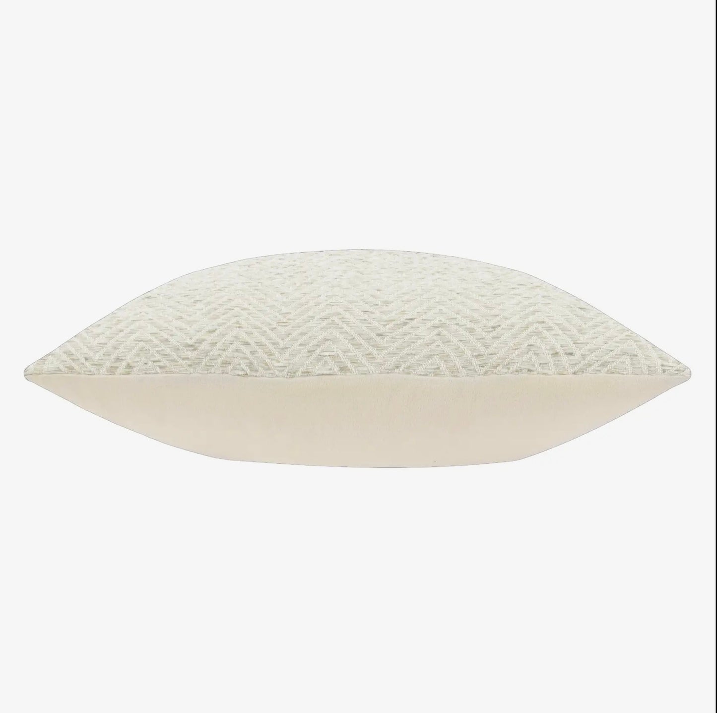 Croft Twill Woven Cushion - Natural 50x50cm