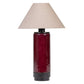 Duthie Merlot Red Table Lamp