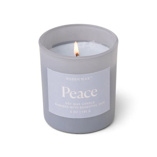 Wellness Glass Candle - Peace