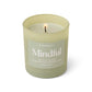 Wellness Glass Candle - Mindful