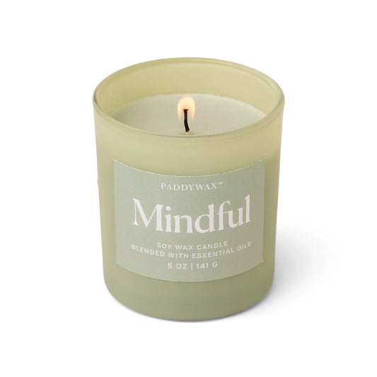 Wellness Glass Candle - Mindful