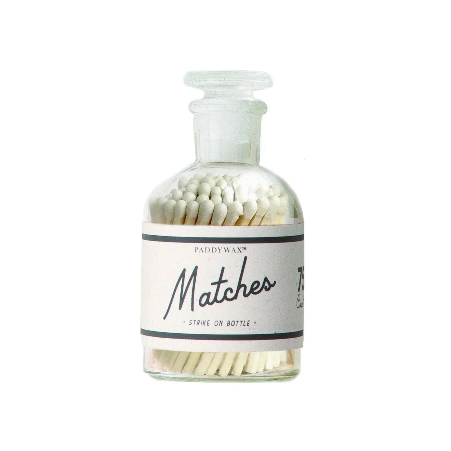 Safety Matches In Glass Bottle