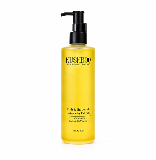 Invigorating Patchouli Bath and Shower Oil  - 220ml