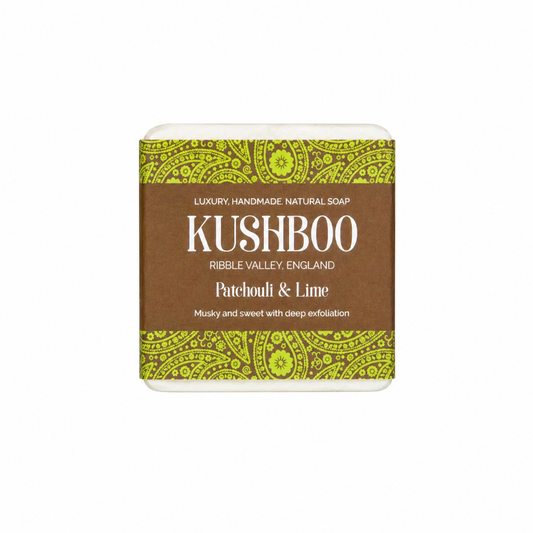 Patchouli & Lime Exfoliating Natural Soap - Smooth & Moisturise
