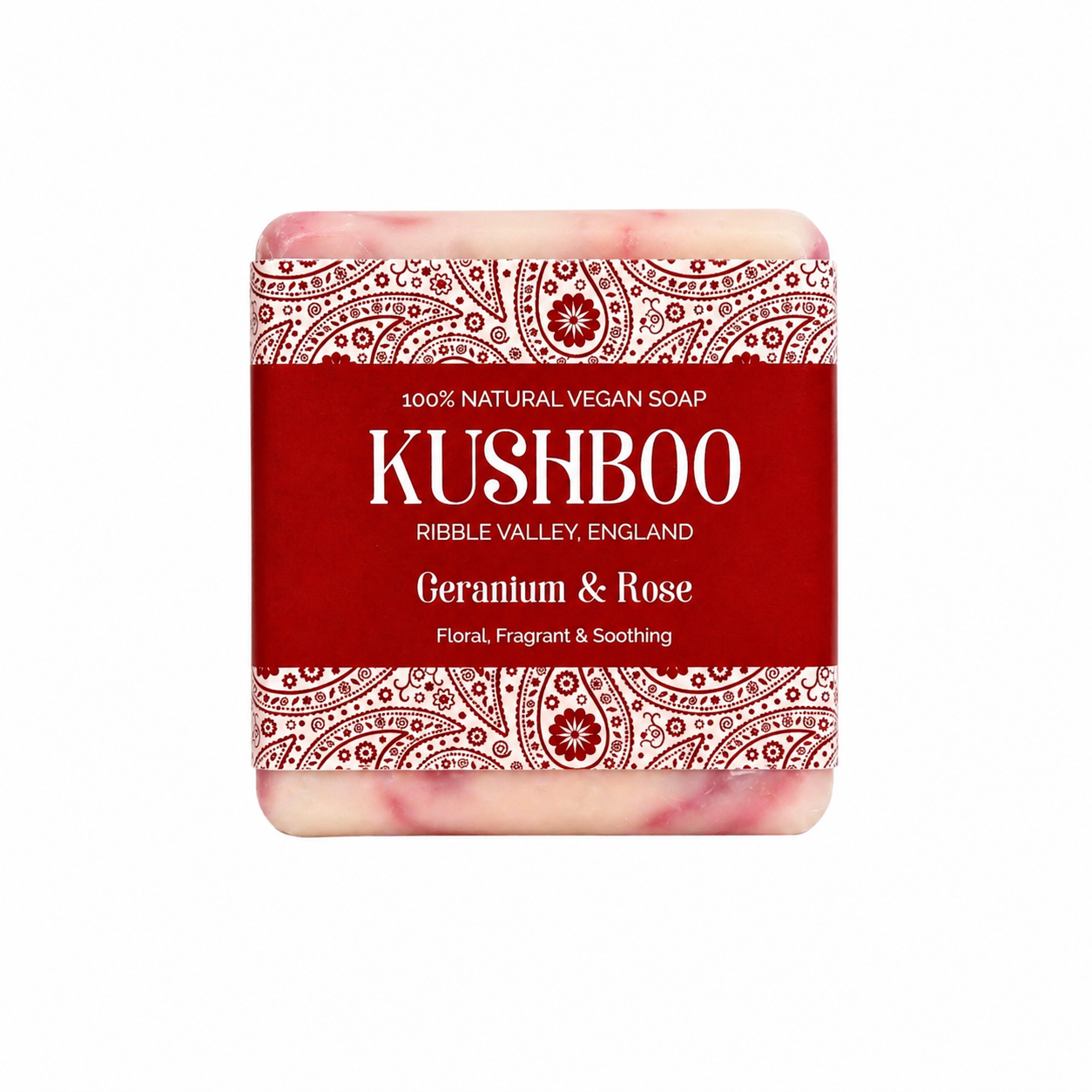 Geranium and Rose Natural Soap - Balance & Repair