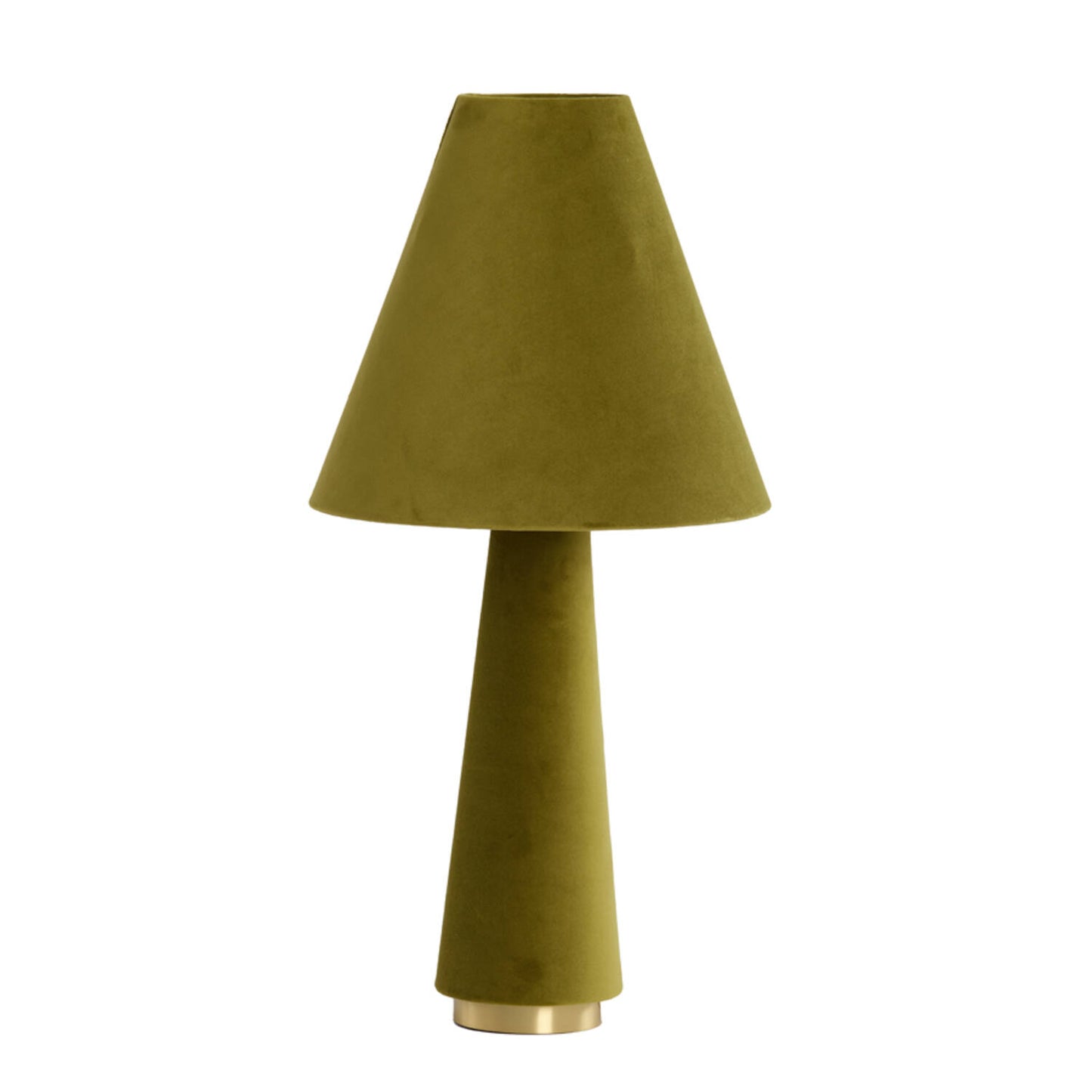 Dea Green Velvet Table Lamp