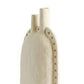Varazza Cermaic Matte Beige Vase 28.5cm