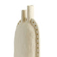 Varazza Ceramic Matte Beige Vase 38cm