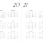 Cozy Planner 2027 – Latte Brown