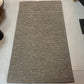 Charcoal Herringbone Washable Runner 60x120cm