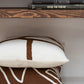 Brown and Off-white Pattern Cushion