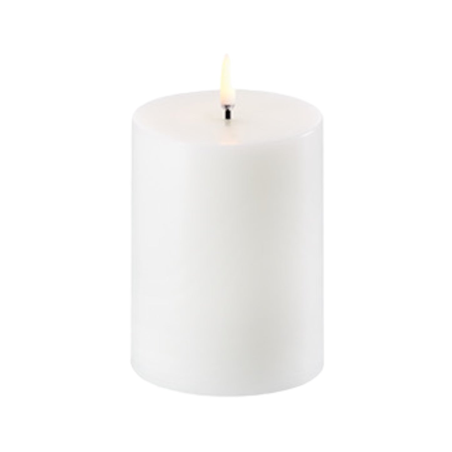 Uyuni White 7.8x10cm LED Candle