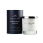 English rosemary and patchouli glass candle