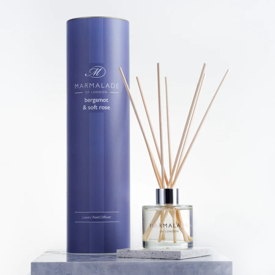 Bergamot & Soft Rose reed diffuser