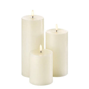 Uyuni Ivory 7.8x20cm LED Candle