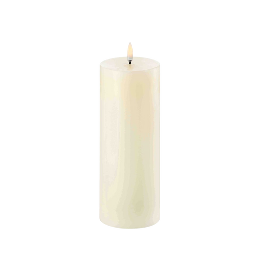 Uyuni Ivory 7.8x20cm LED Candle