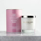 Pink pepper and plum glass candle