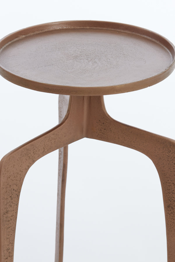 Tall Antique Bronze Nest of Tables