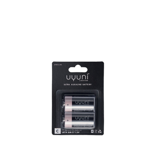 Uyuni 2 Pack C Batteries (1000 hour)
