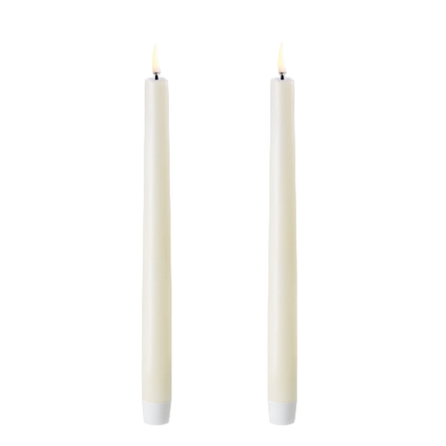 Uyuni Ivory Tapered LED Candles (2 pack)