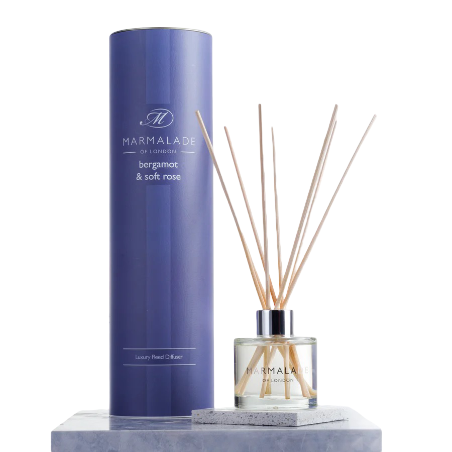 Bergamot & Soft Rose reed diffuser